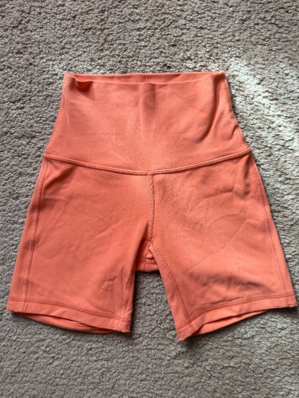 Lululemon Align™ High-Rise Short 6"- Size 0, Sunny Coral